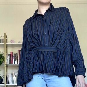 Palmer Harding Striped Viscose Blouse
